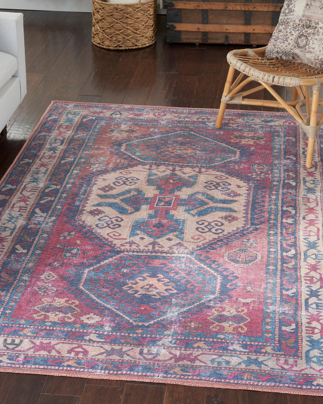 Faith Washable Rug, 2' x 6'