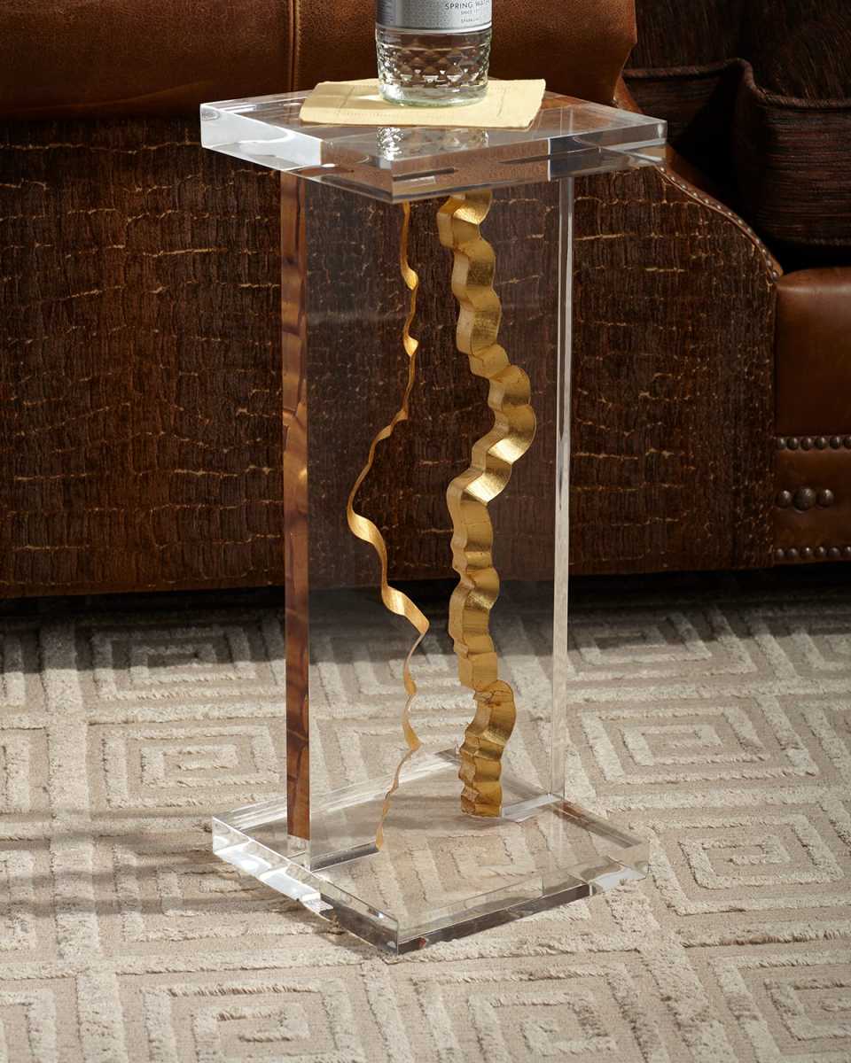Gold Landscape Martini Tab