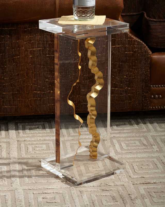 Gold Landscape Martini Tab