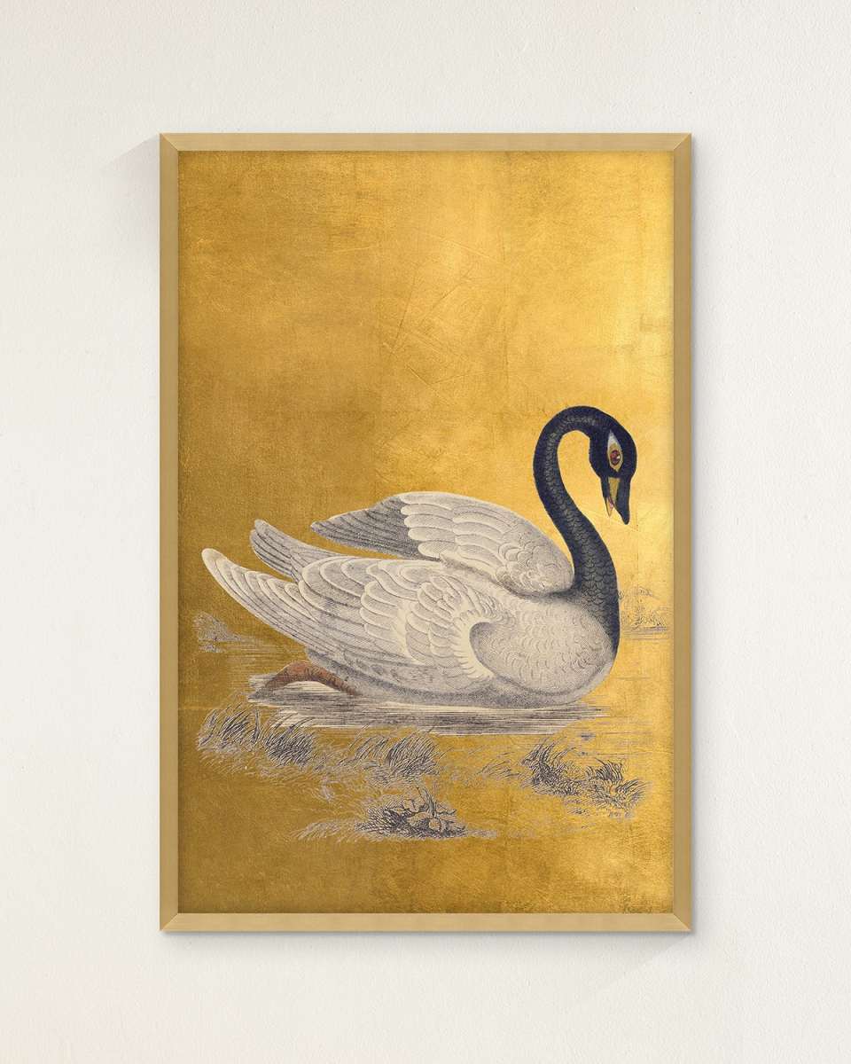 "White Swan II" Giclee Wall Art