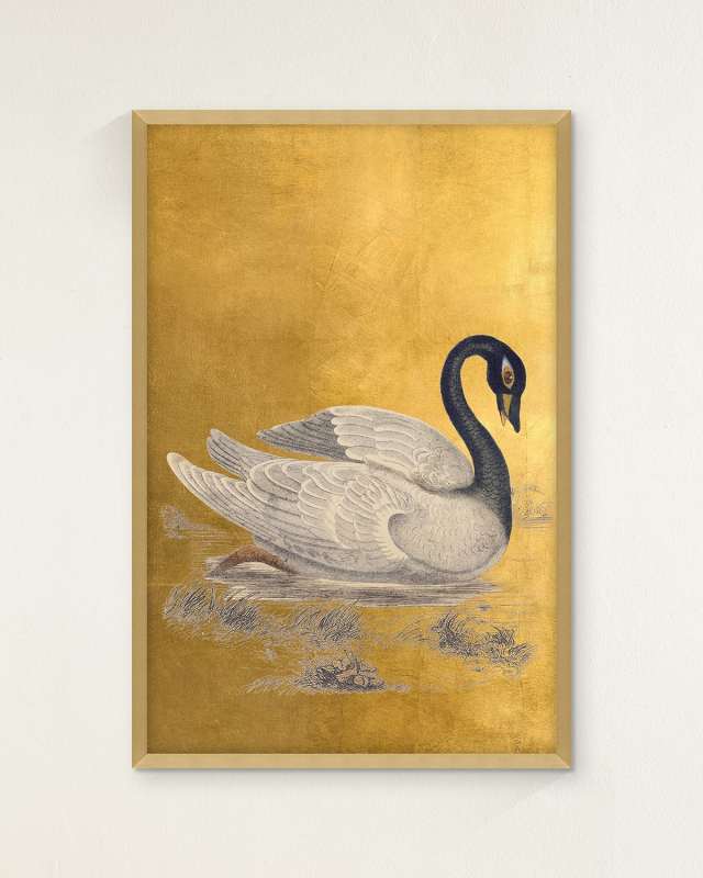 "White Swan II" Giclee Wall Art