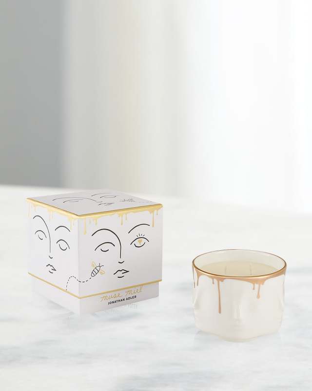 Muse Miel Double-Wick Candle, 13 oz.