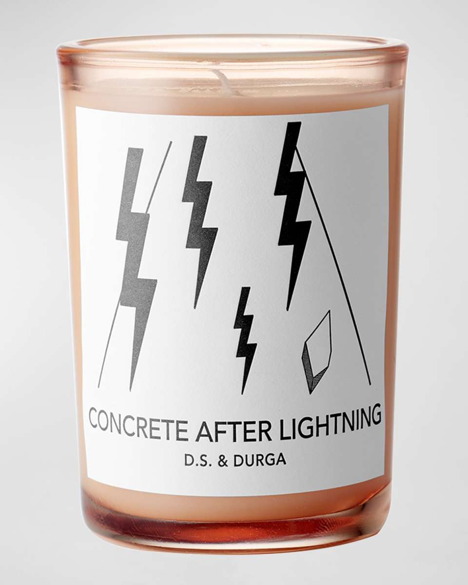7 oz. Concrete After Lightning Candle