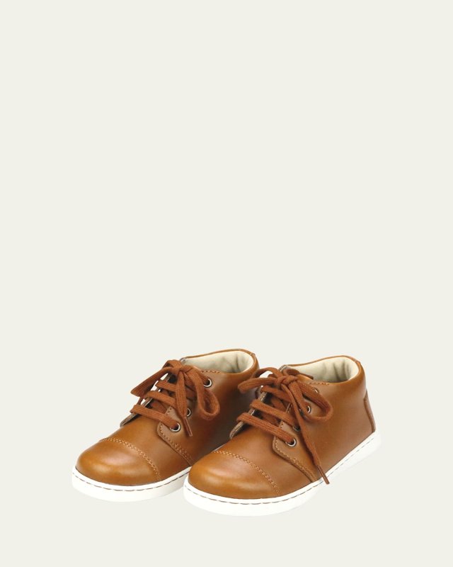 Boy's Evan Leather Mid-Top Sneakers, Baby/Toddler/Ki
