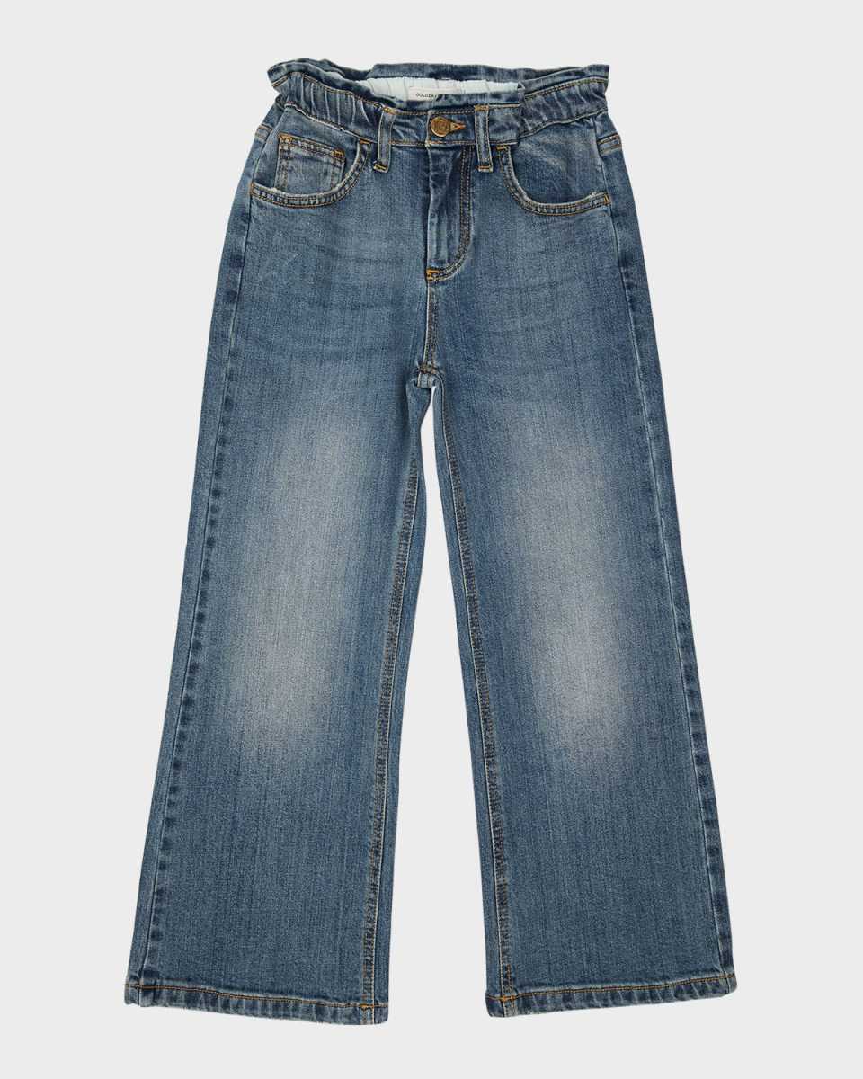 Girl's Journey Medium Stone Wash Stretch Jeans, Size 4-