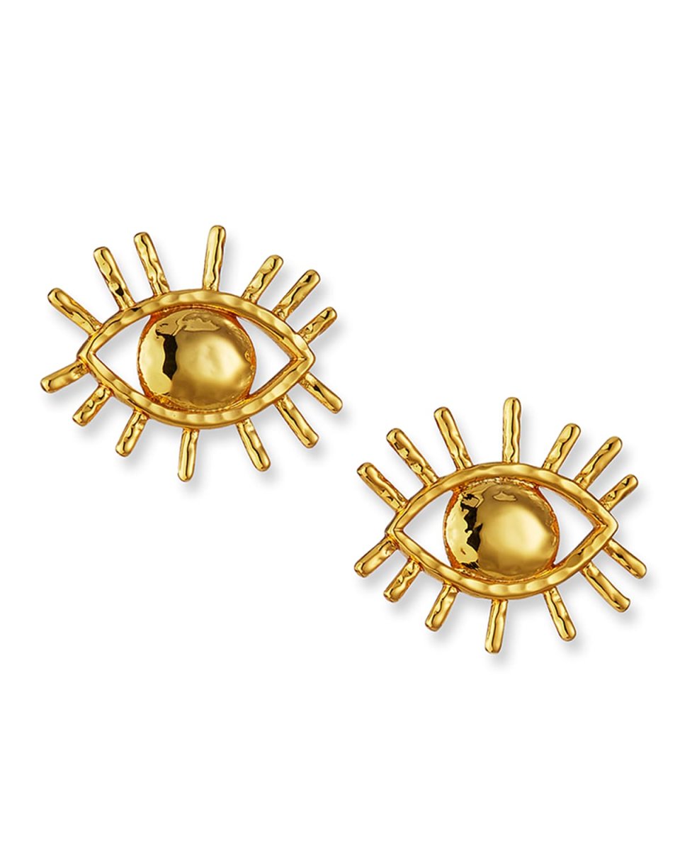 Evil Eye Stud Earrings