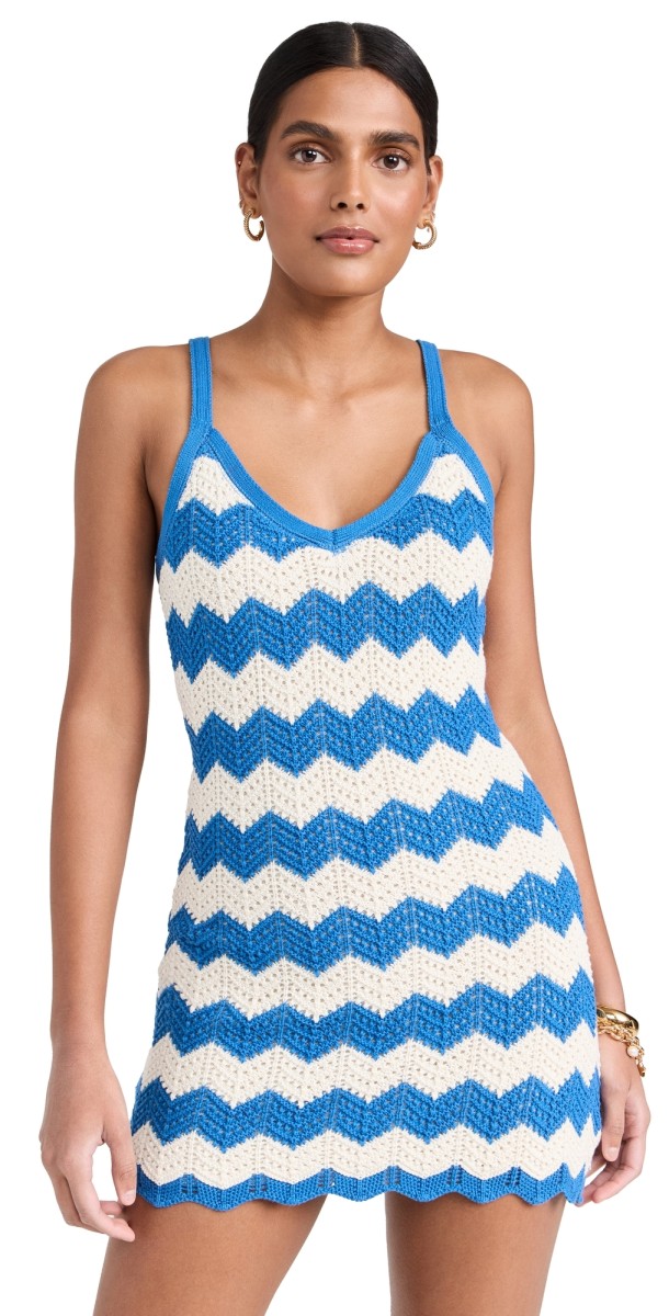 Z Supply Allure Dress Blue Wave