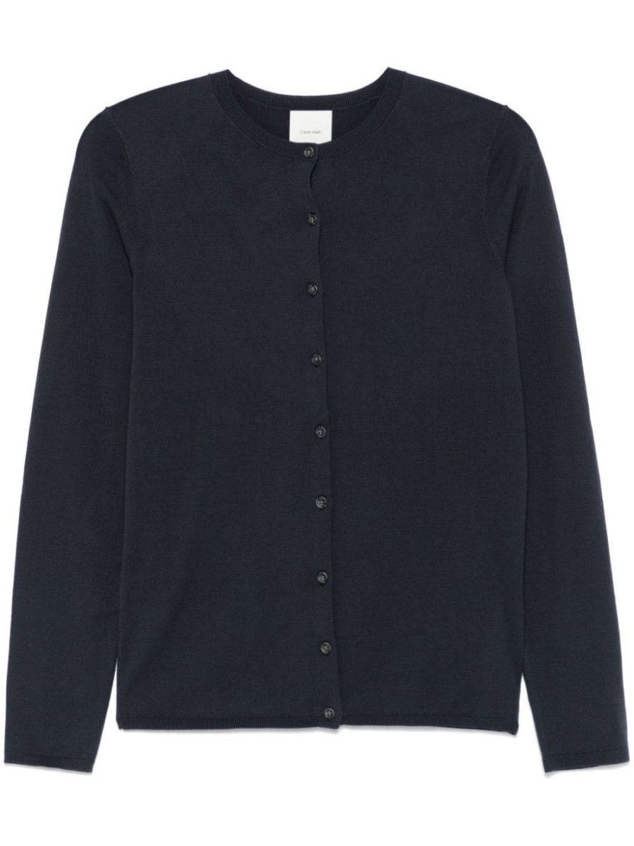 fine-knit cardigan