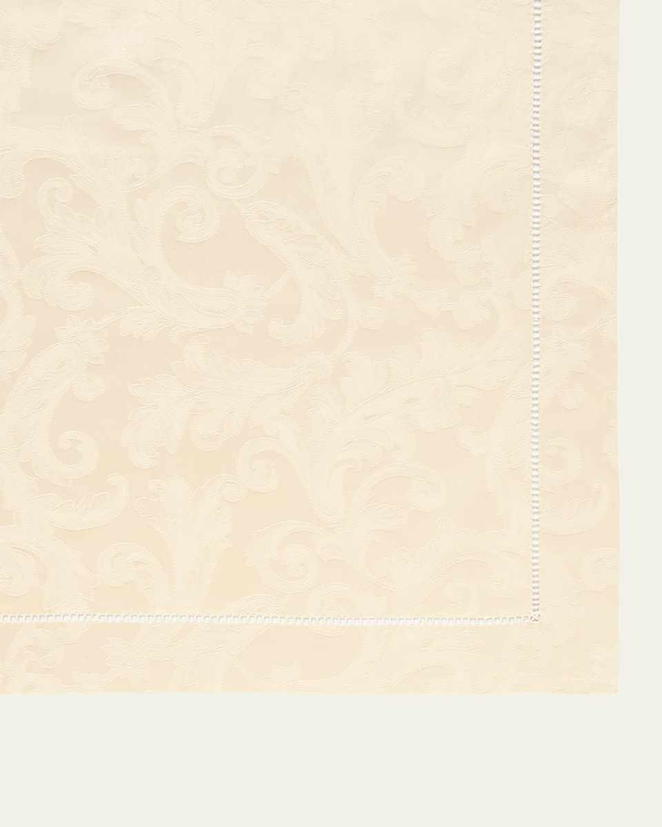 Acanthus Jacquard Tablecloth, 70" x 108"