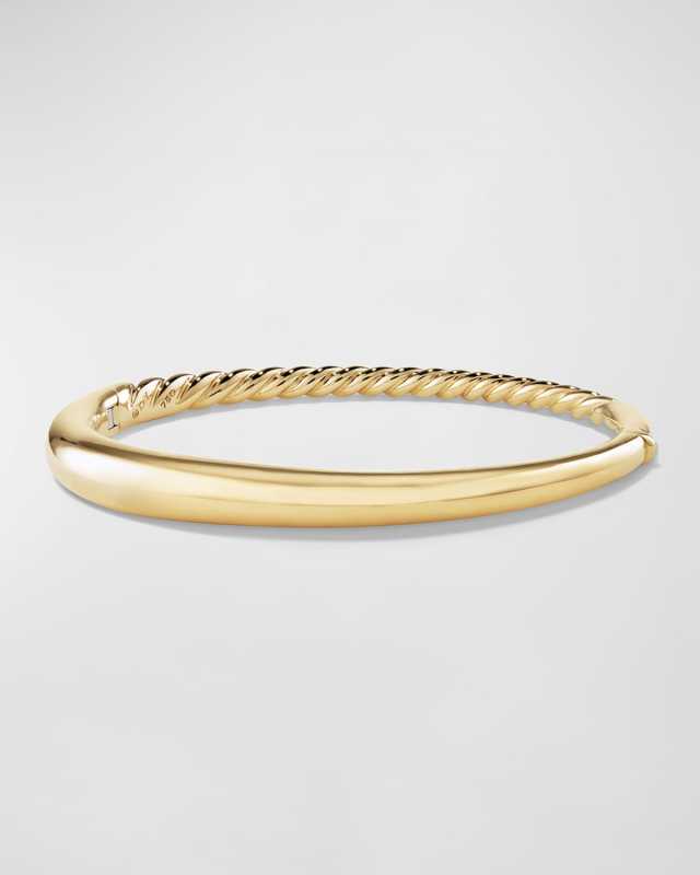 6.5mm Pure Form Smooth 18K Bracelet