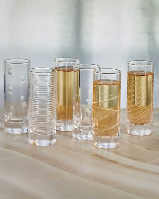Cheers Shot Glasses, Set of 6