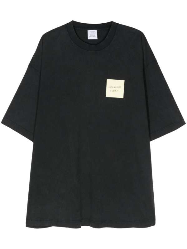 logo-print T-shirt