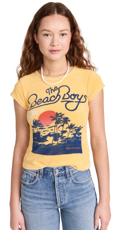 MADEWORN ROCK Beach Boys Terry Tee Lemon