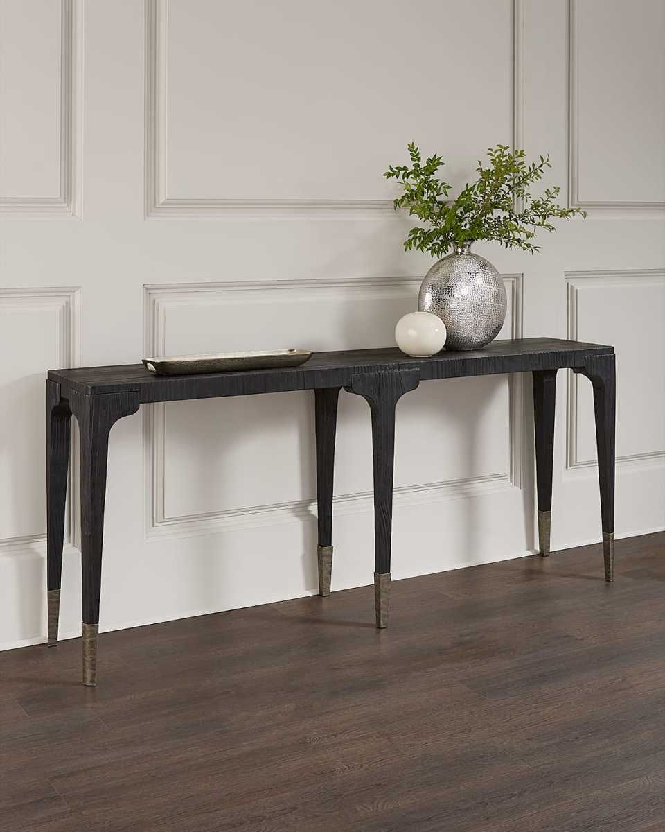 Chapman Shou Sugi Ban Console Table