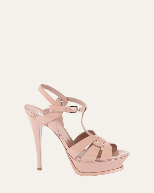 Tribute Patent Leather 105mm Sandals