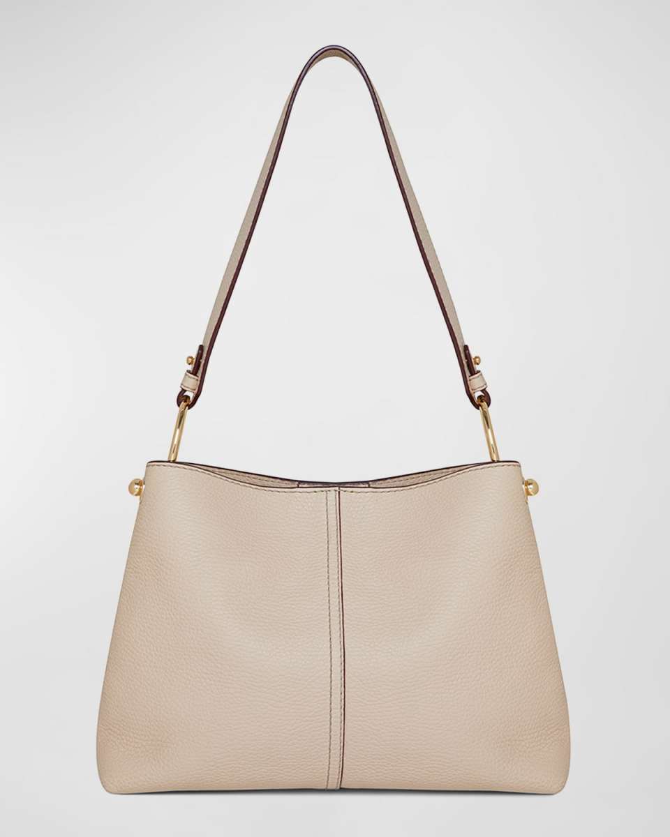 Lana Calf Leather Hobo Bag