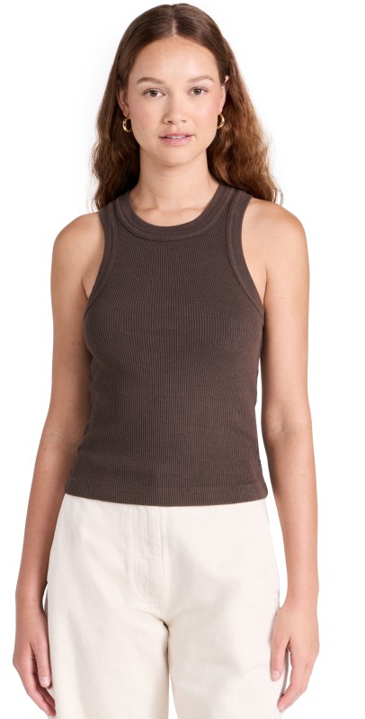 Citizens of Humanity Isabel Rib Tank Fig