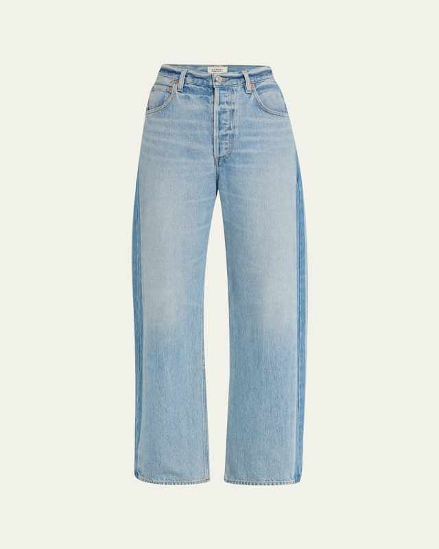 Ayla Baggy Tuxedo Stripe Jeans