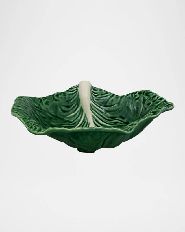 Cabbage 14" Crooked Leaf