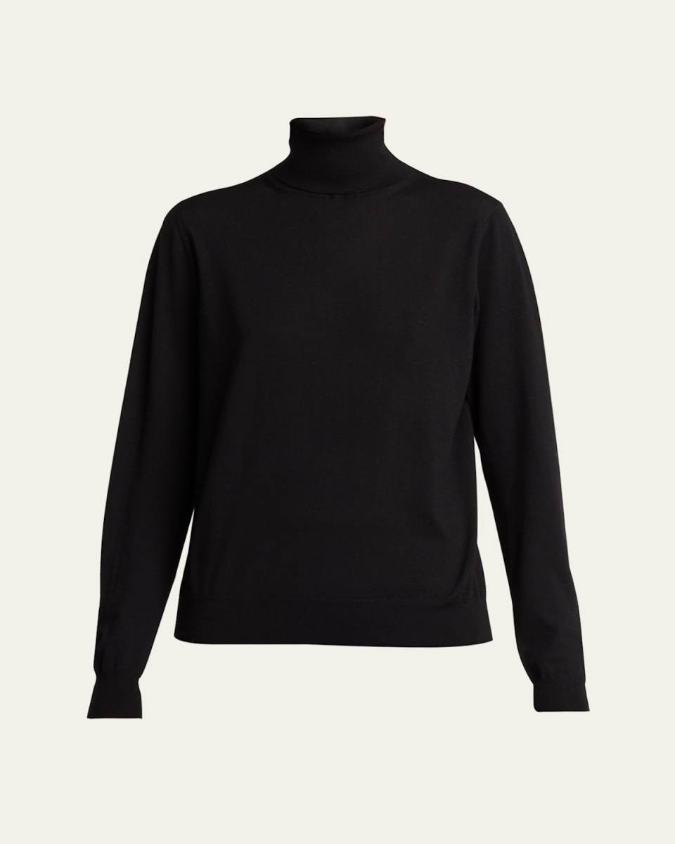 Heva Turtleneck Wool Top