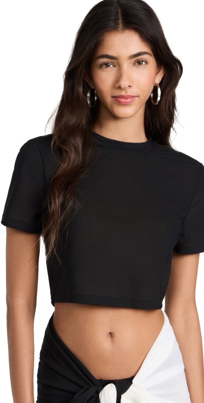 STAUD Fernanda Top Black