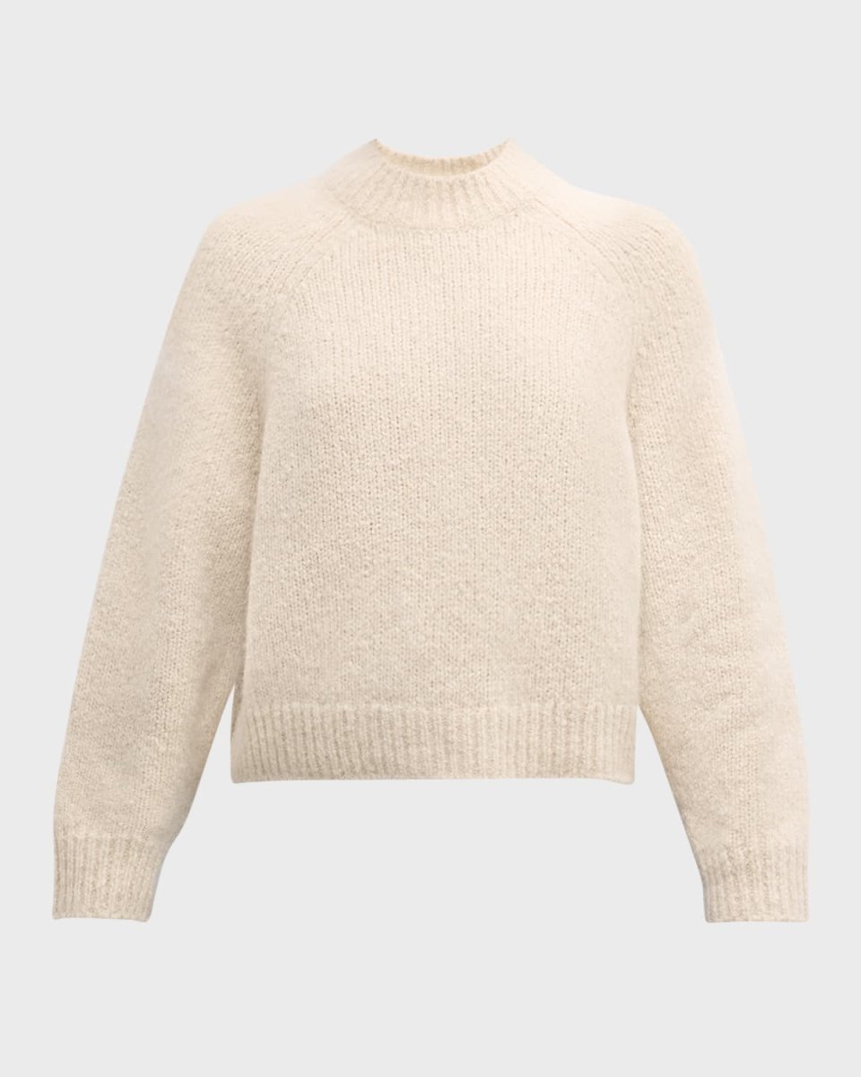 Tomaso Lofty Mohair Crewneck Cashmere Sweat