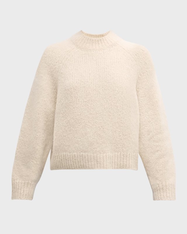 Tomaso Lofty Mohair Crewneck Cashmere Sweat