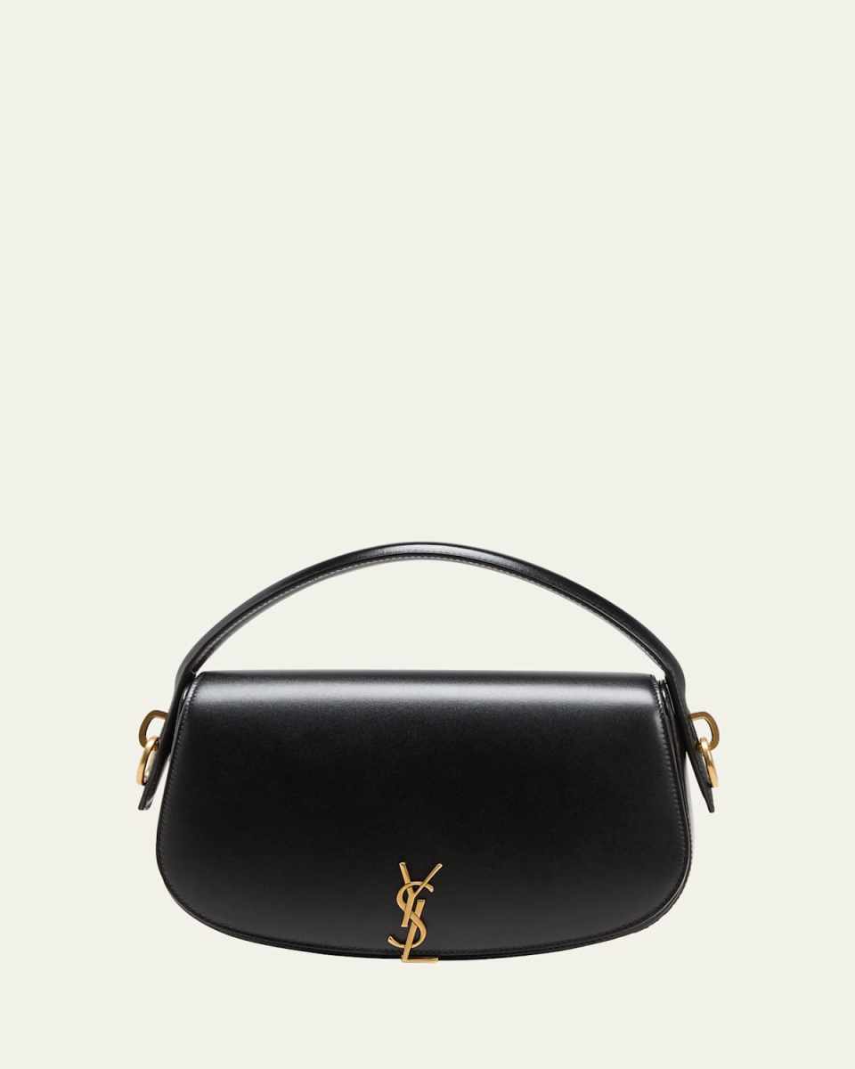 YSL Flap Crossbody Bag in Leather