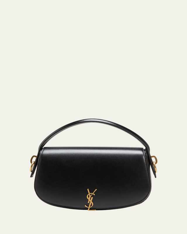 YSL Flap Crossbody Bag in Leather
