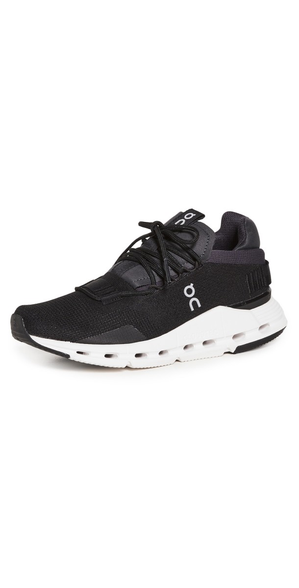 On Cloudnova Sneakers Phantom/White