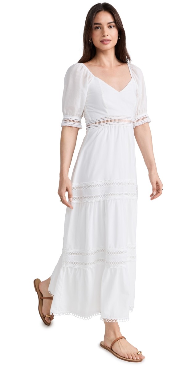 Peixoto Isabella Dress White