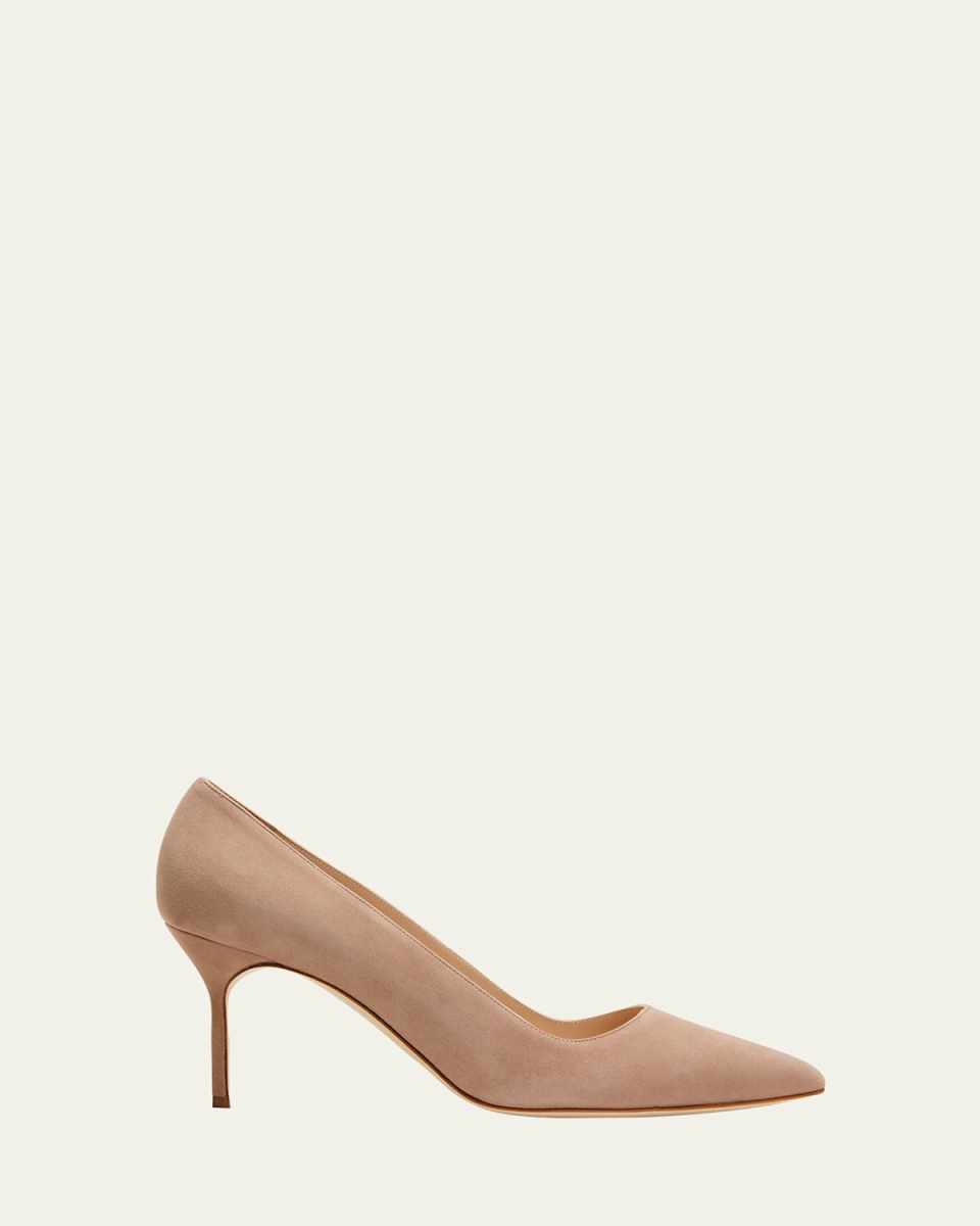 BB 70mm Suede Stiletto Pumps