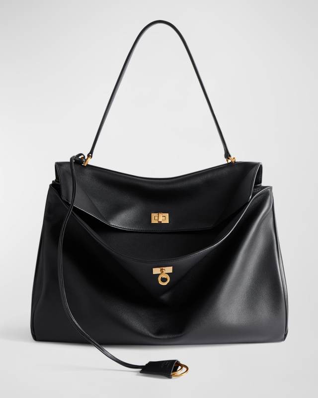 Rodeo Large Leather Satchel Bag