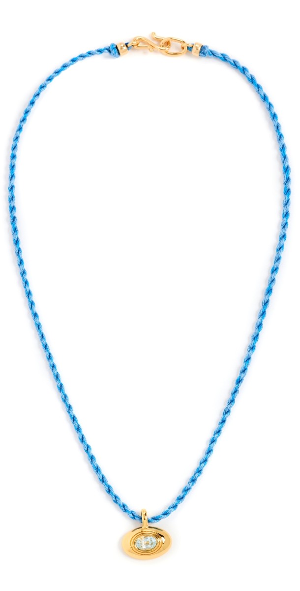 Lizzie Fortunato Best Friend Necklace Blue
