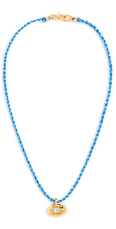 Lizzie Fortunato Best Friend Necklace Blue