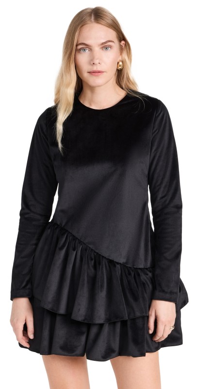 Kika Vargas Agatha Dress Black