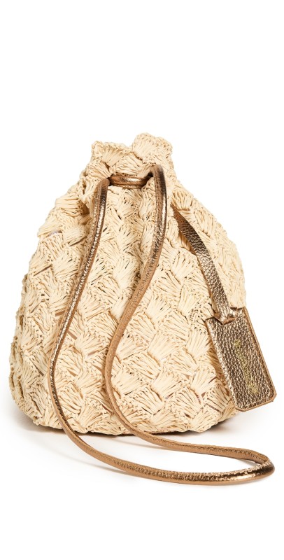 Nannacay Irina Bag Natural and Old Gold