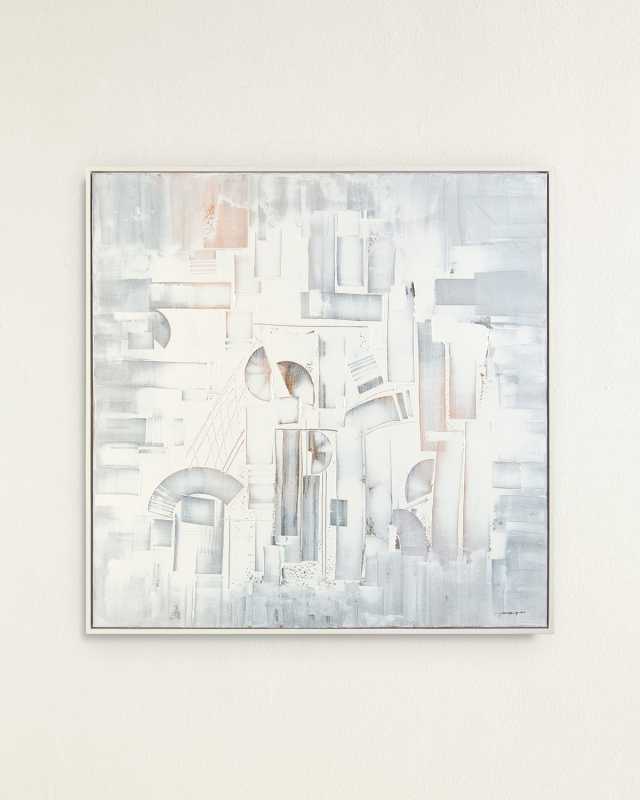 "Distorted Dimensions" Original Painting by Teng Fei