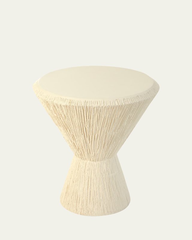 Nika Hourglass Accent Table