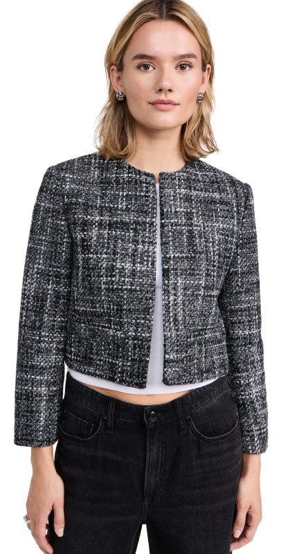 Theory Clean Pocket Jacket Black Multi
