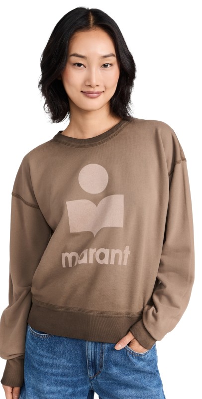 Isabel Marant Étoile Mobyli Sweatshirt Khaki