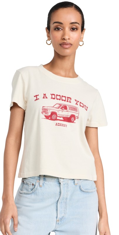 ASKK NY Printed Classic Tee Bronco