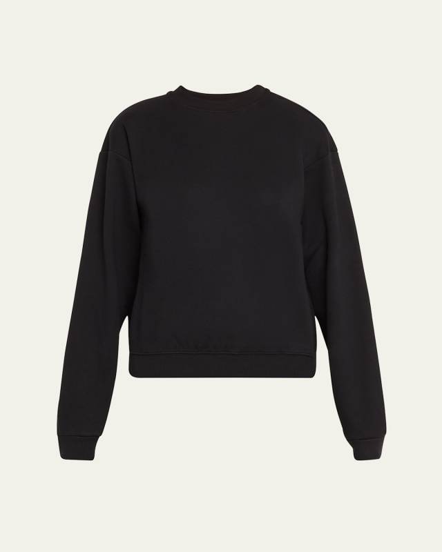 Cotton Fleece Crewneck Pullover