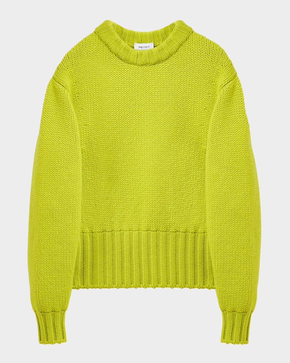 Crewneck Wool-Cashmere Sweat