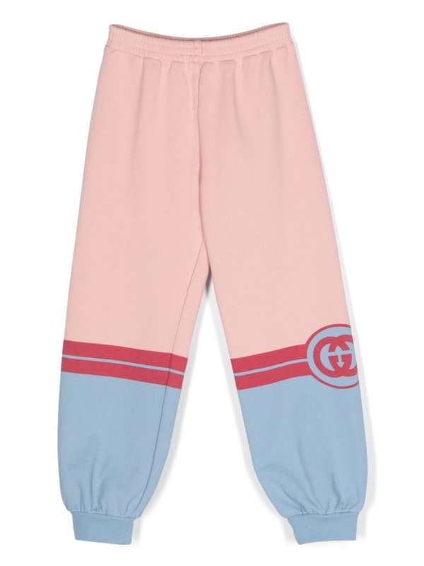Interlocking G-print track pants