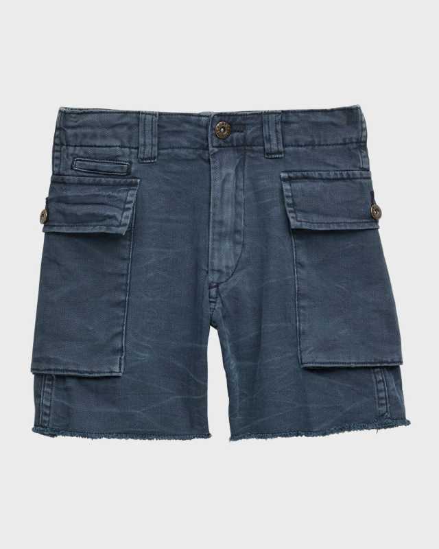 Boy's Utility Inspired Cargo Shorts, Size 2-7