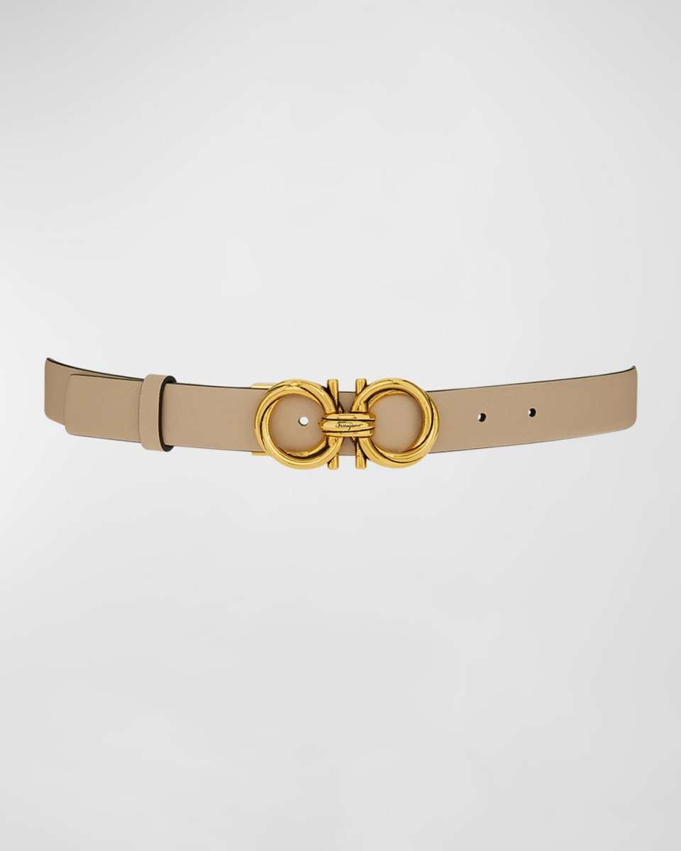 Double Gancini Belt