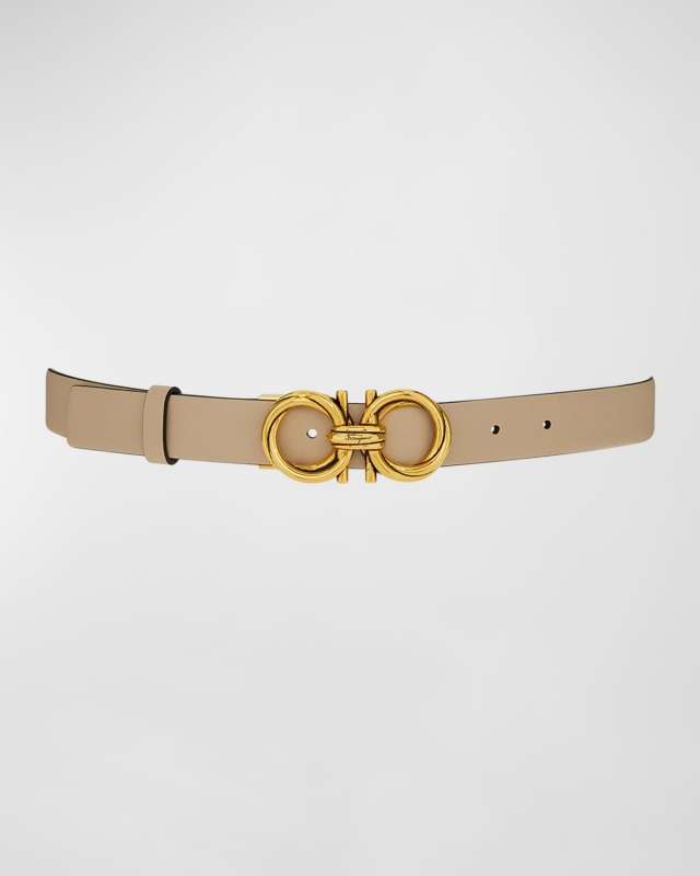 Double Gancini Belt