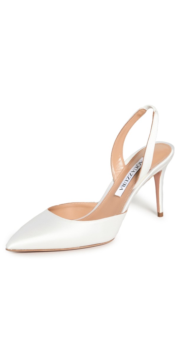 Aquazzura So Nude Pumps White