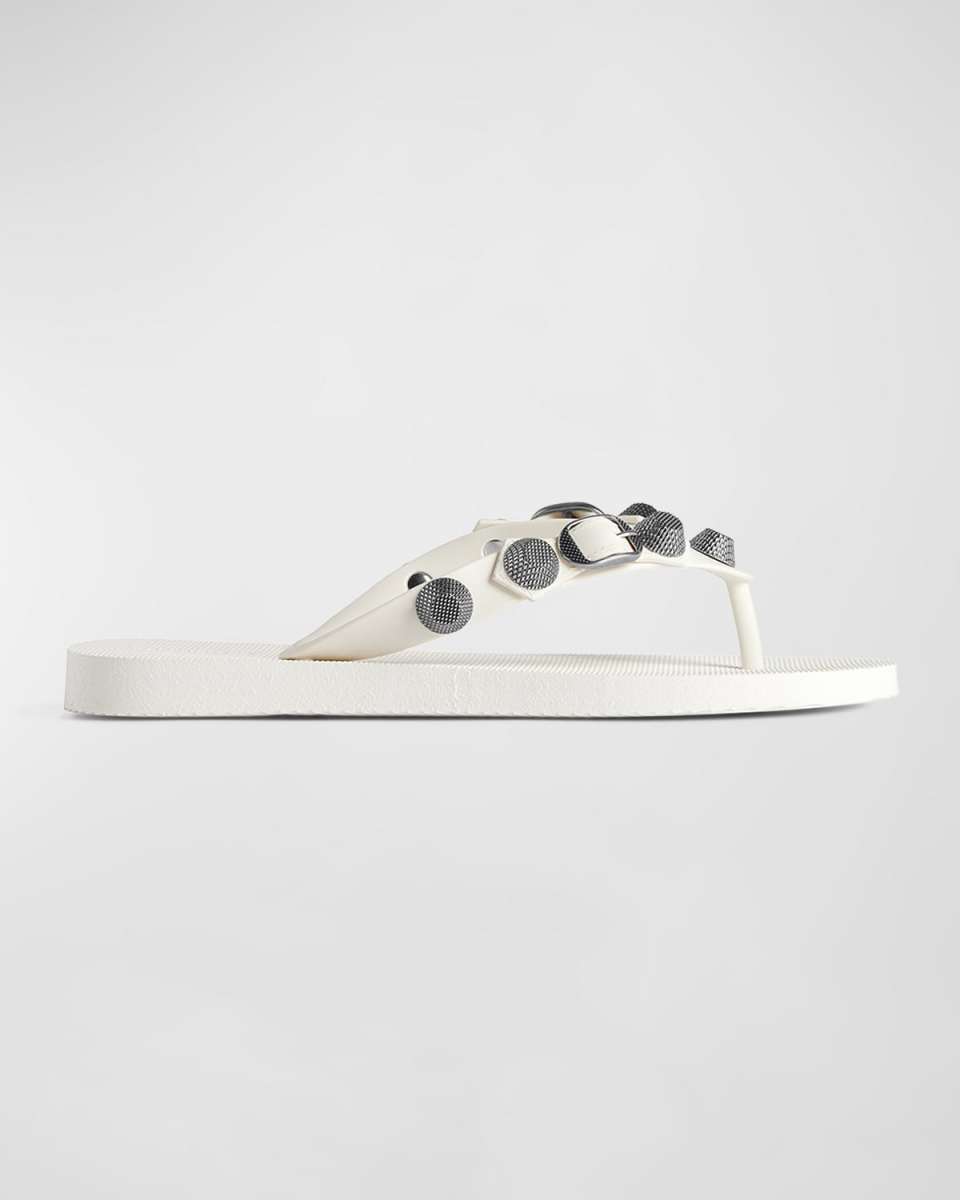 Cagole Studded Flip Flop Sandals